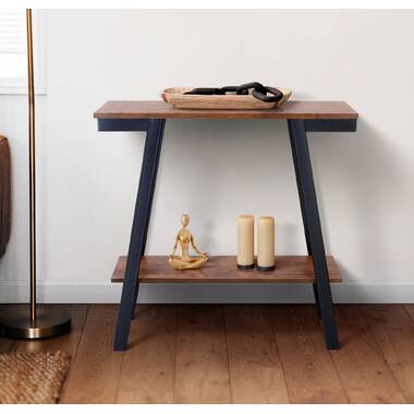 Yamazaki USA Tower Yamazaki Home Slim Console Table Narrow Accent